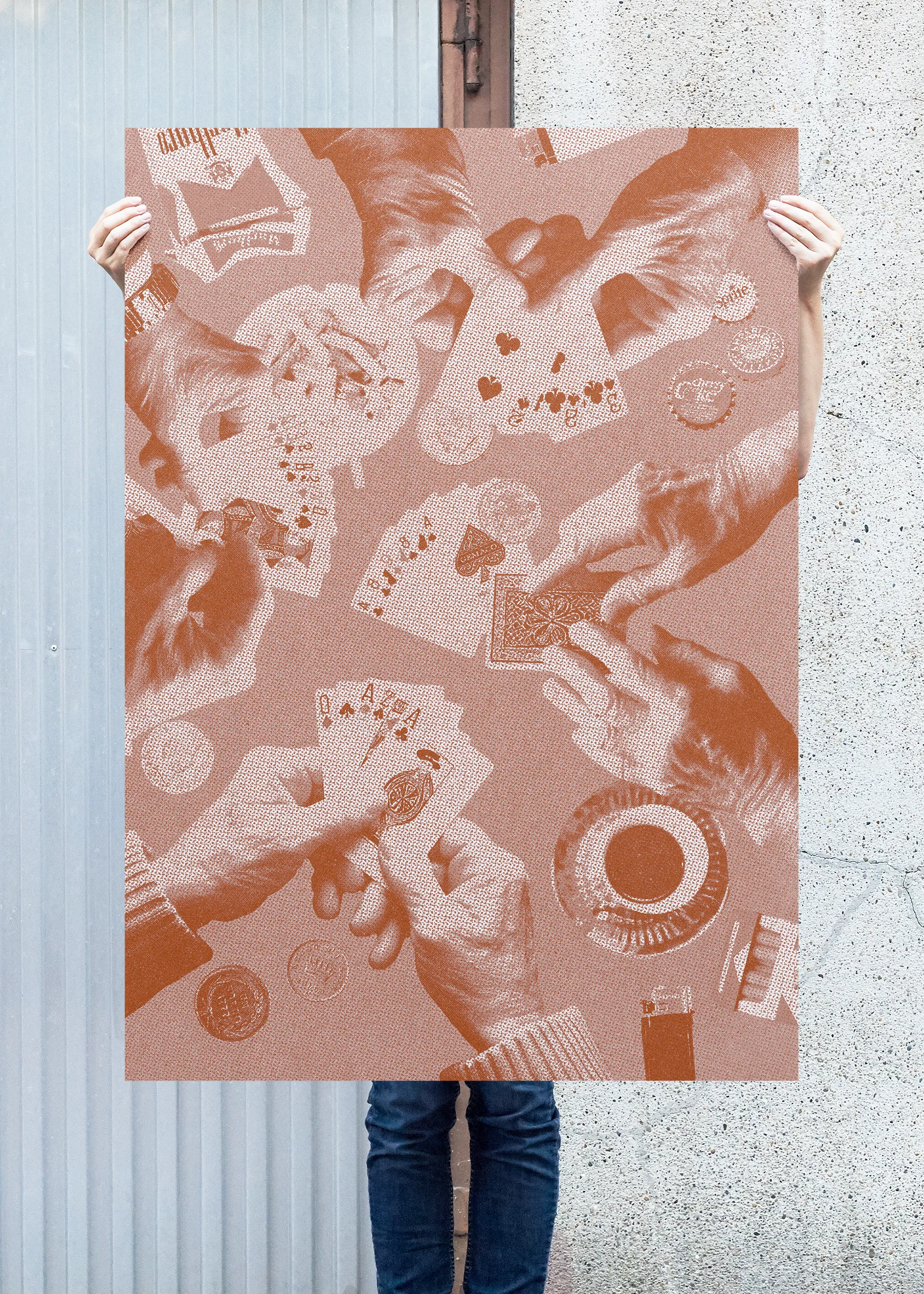 Poster inside the booklet