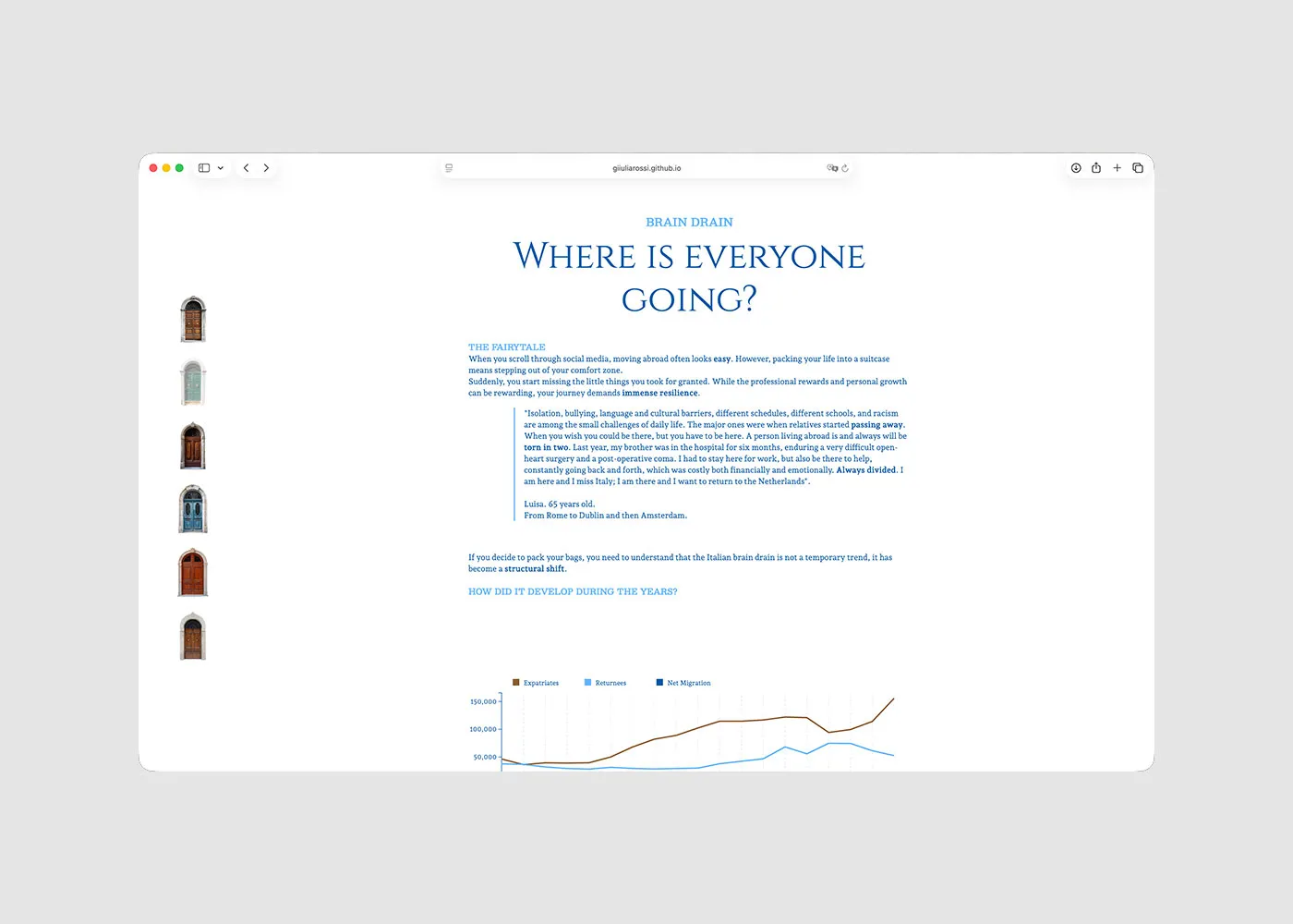 Browser page showing page 1