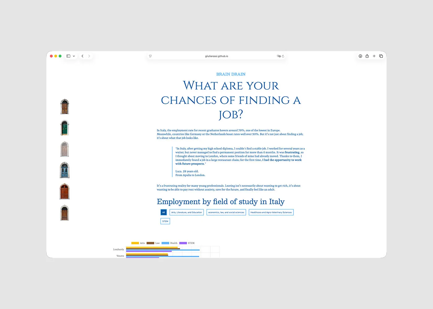 Browser page showing page 2