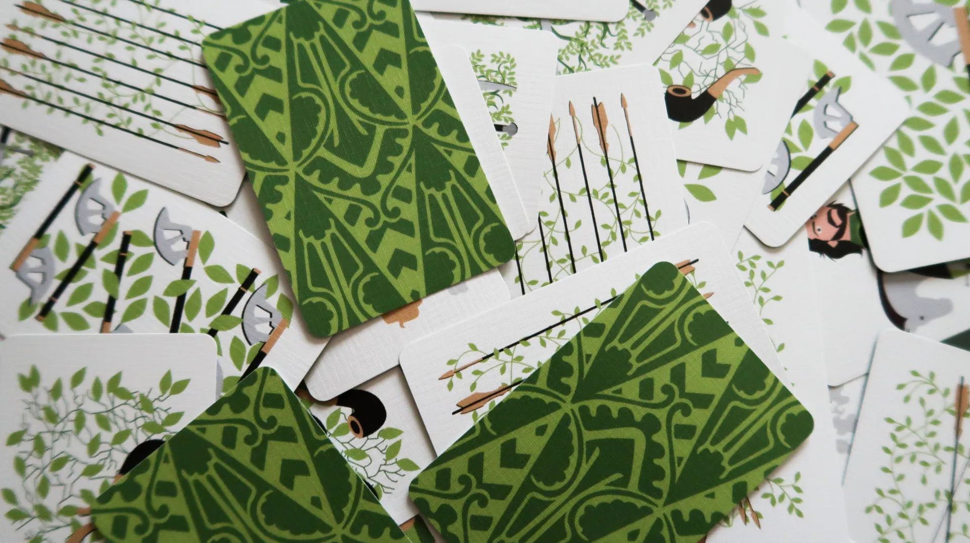 Card deck photography