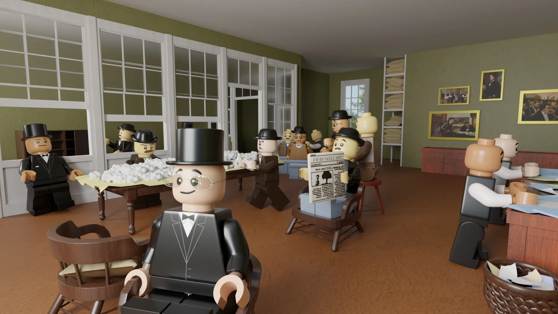 Painting recreation