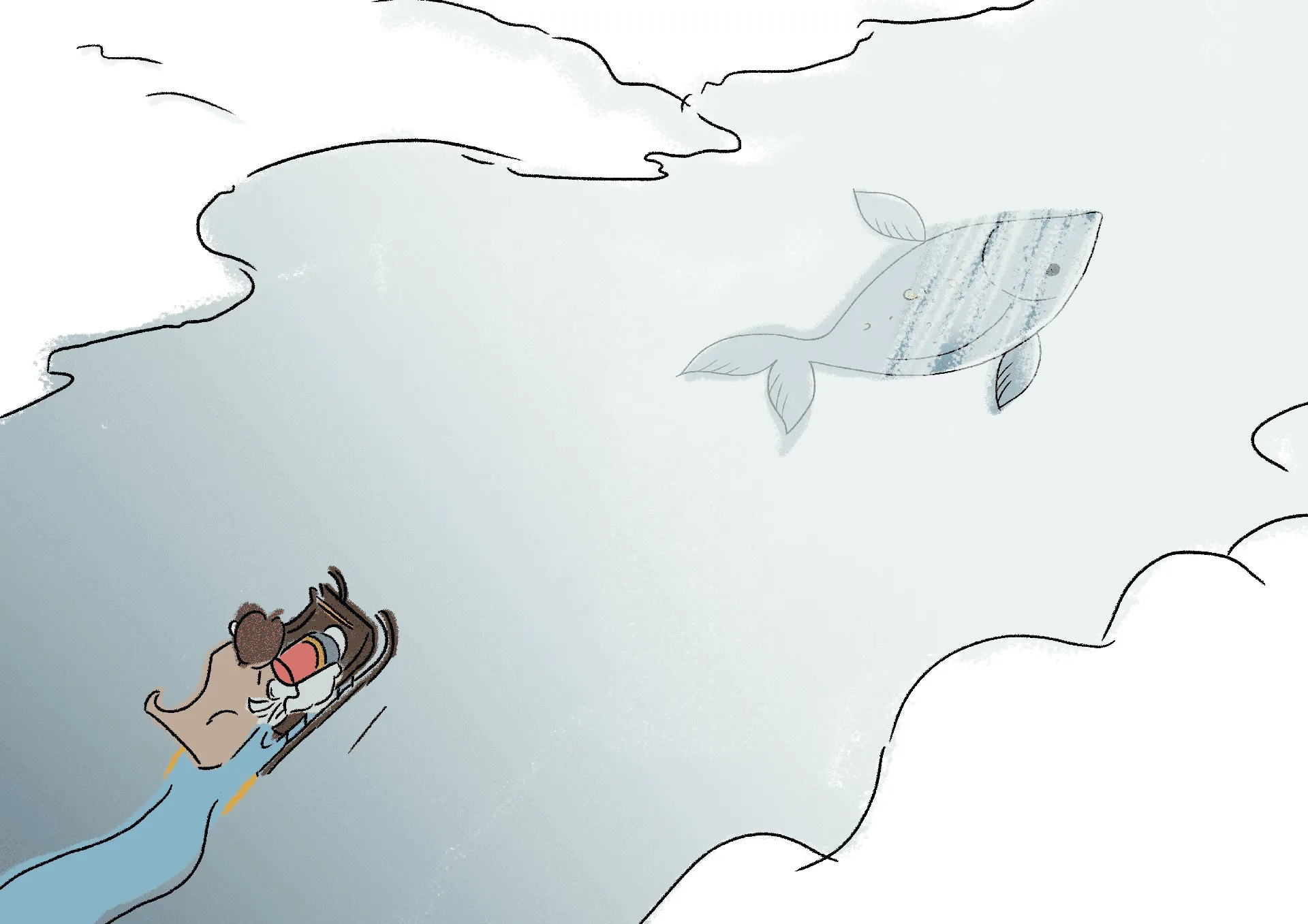 Illustrated panel picture